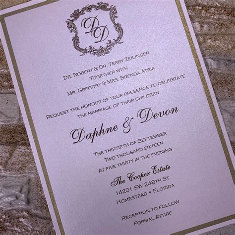 Royal Wedding Invitation Idea