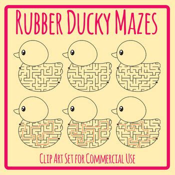 Rubber ducky mazes