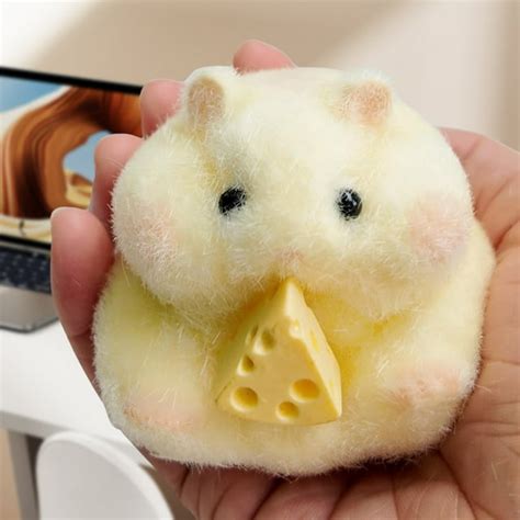 Rubber Hamster Toy