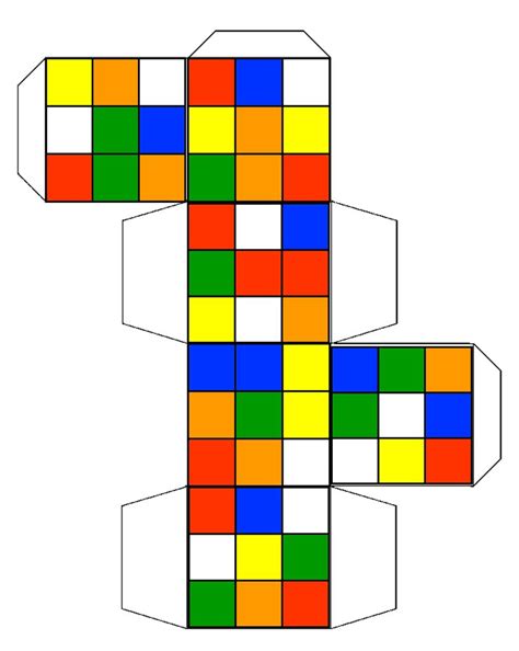 Rubik's Cube Template