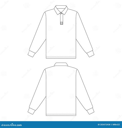 Rugby Shirt Template