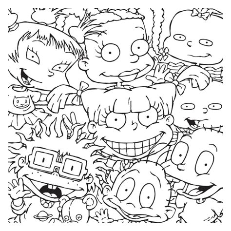 Rugrats coloring pages