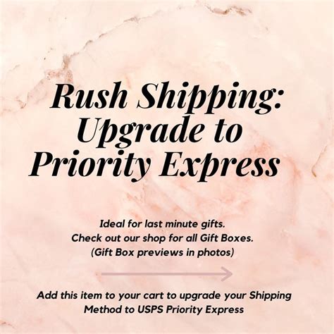 Rush Orders and Expedited Shipping Pricing