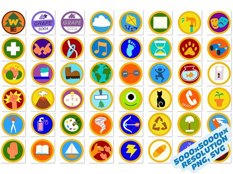 Russell Up Badges Printable Collection For Kids Outdoor Activities