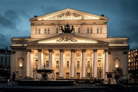 The Bolshoi Theatre in Moscow