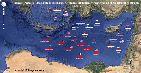 Russia's Naval Base in Syria Mediterranean Sea