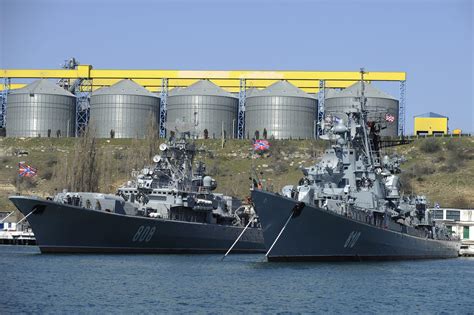 Russian Black Sea Fleet in action