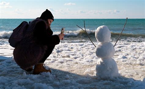 Russian cold beach