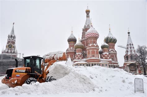 Russian cold morning