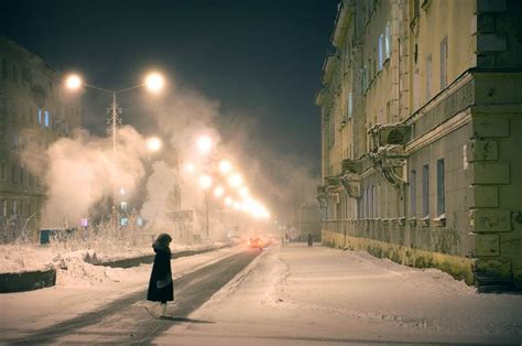 Russian cold night