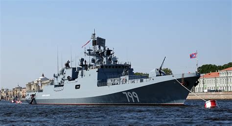 Russian frigate Moskva before its sinking