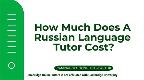 Russian language tutor