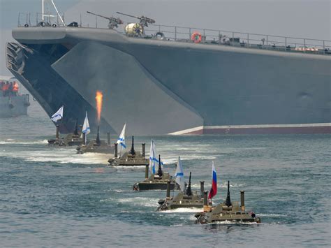 Russian Northern Fleet Exercises