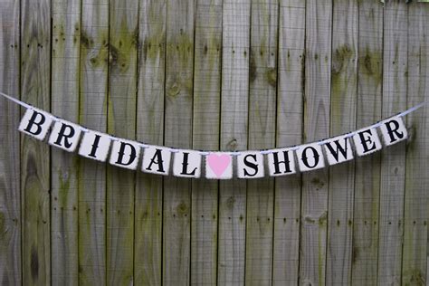 Rustic Bridal Shower Banner