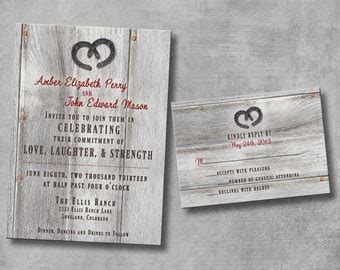 A rustic charm-themed wedding invitation video template