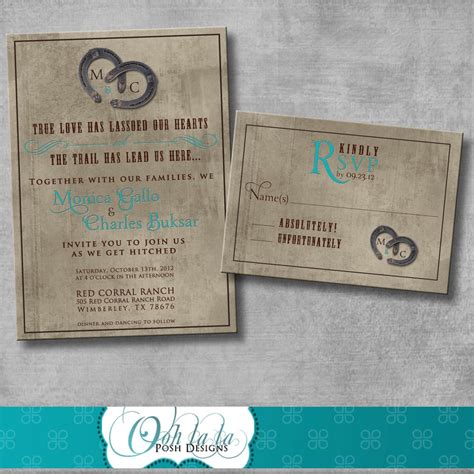 Rustic Charm Wedding Invitation