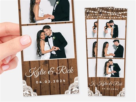 Rustic Chic Photo Booth Template