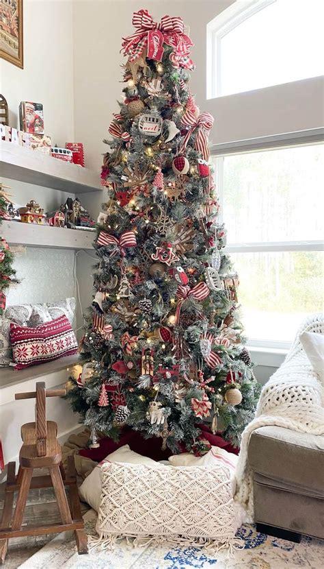 Rustic Christmas Tree Decorations