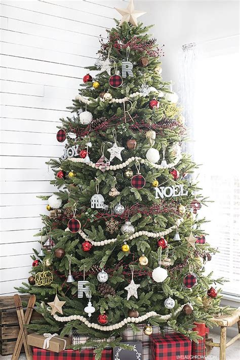 Rustic Christmas Tree Garland Gallery