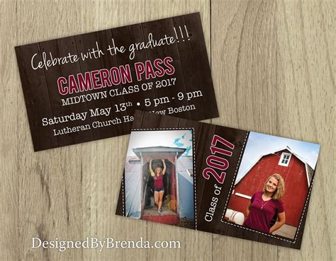 Rustic Graduation Template