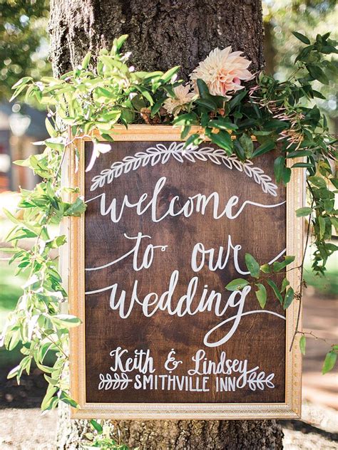 Rustic Wedding Signs