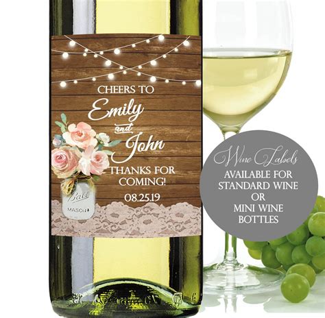 Rustic Wine Label