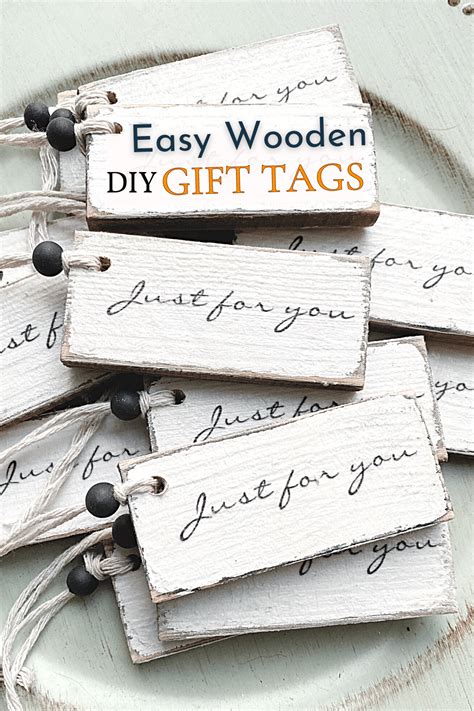 Rustic Wooden Gift Tag