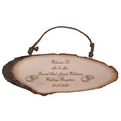 Rustic Wooden Plaque Template