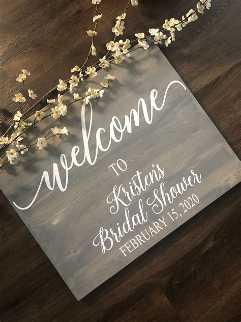 Rustic Welcome Sign