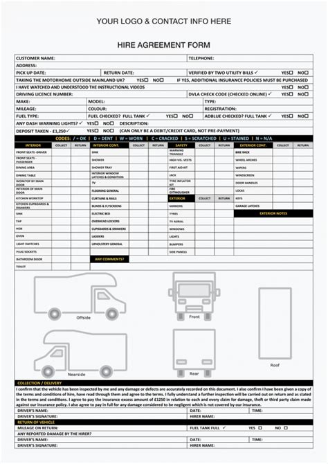 RV Rental Template