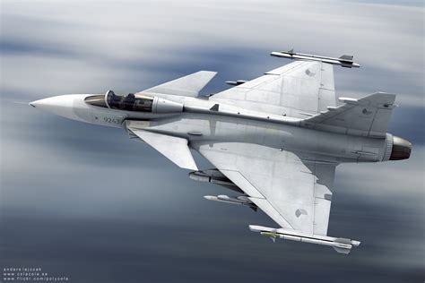 The Saab JAS 39 Gripen