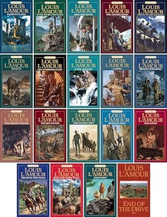 Sackett series book covers