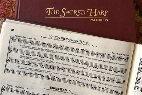 Sacred Harp music notation