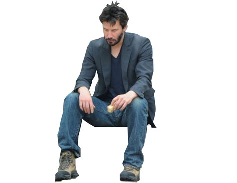 Sad Keanu Meme Template