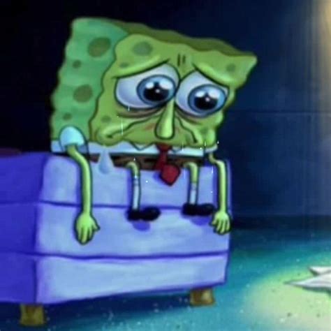 Sad Spongebob Meme Template Download 4