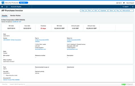 Sage Intacct Invoice Template Tips