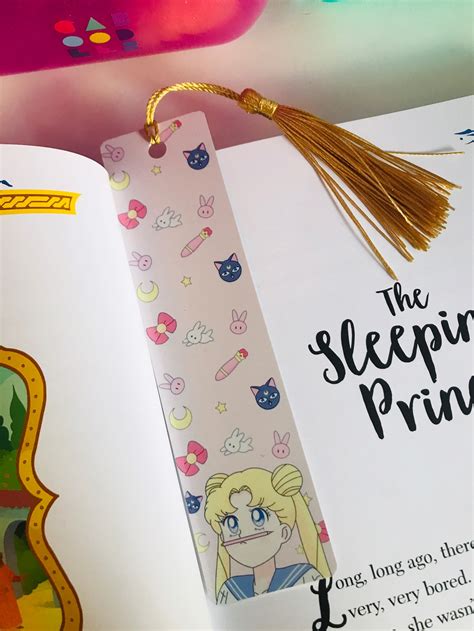 Sailor Moon bookmark design