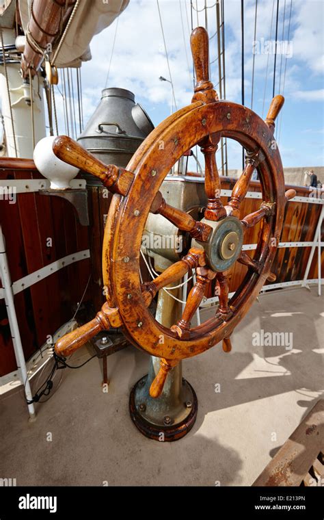 Sailor Ship's Wheel Tattoo