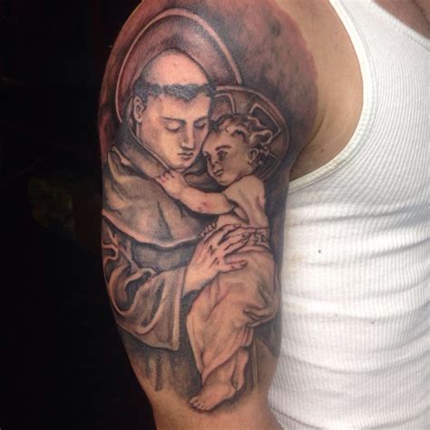 Saint Anthony Tattoo Idea