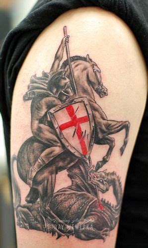 Saint George Tattoo Idea