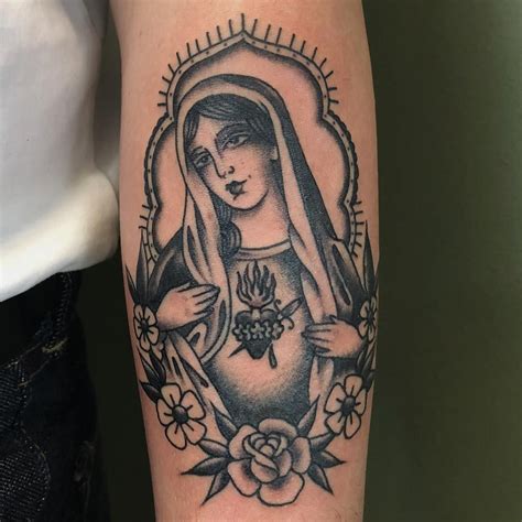 Saint Mary Tattoo Idea