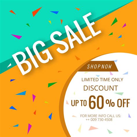 Sale Banner Design Template 2