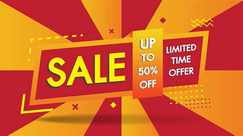 Sale Banner Design Template 3