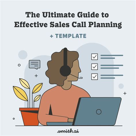 Sales Call Planning Template Example