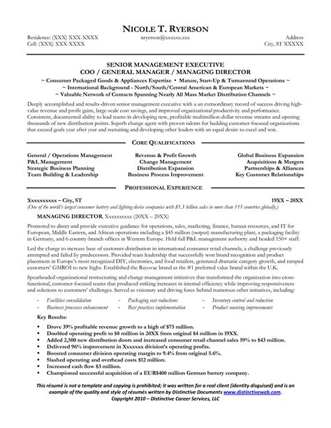 Sales Manager Resume Template