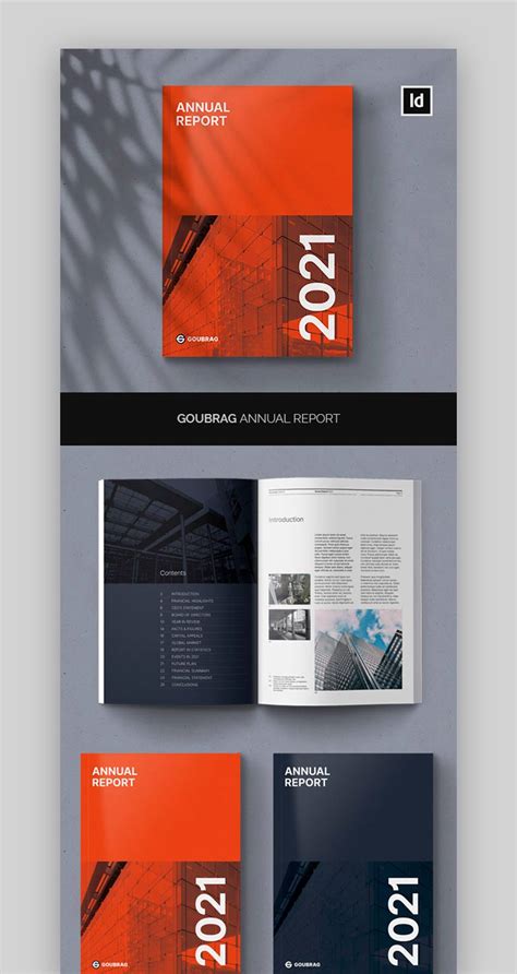 Sales Report Template InDesign