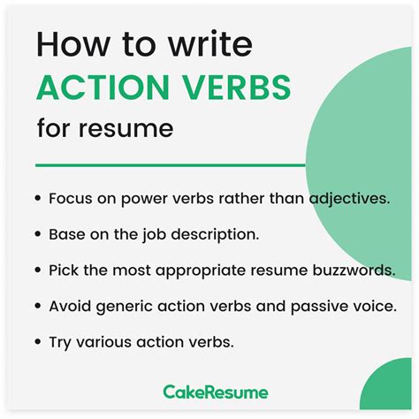 Sales Resume Example with Action Verbs