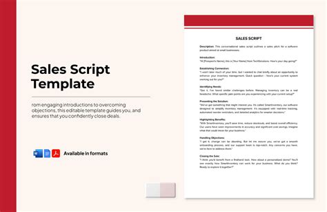 Sales Scripts and Templates