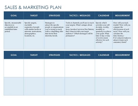 Sales Strategy Template