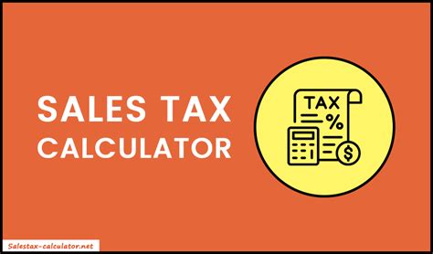 Sales tax calculator